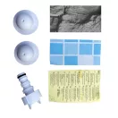 Avenli Frame Plus medenceszett köralakú retro tégla minta 427x107cm