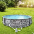 Avenli Frame Plus medenceszett köralakú retro tégla minta 427x107cm