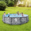 Avenli Frame Plus medenceszett köralakú retro tégla minta 427x107cm