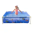 SunClub Frame gyerekmedence szögletes óceán mintás 122x122x33cm kor:3+év