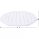 Avenli felfújható hővédő jakuzzi fedél fehér 154x154x18cm
