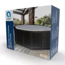 Avenli felfújható hővédő jakuzzi fedél fehér 154x154x18cm
