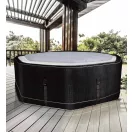 Avenli felfújható hővédő jakuzzi fedél fehér 154x154x18cm