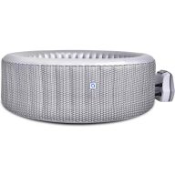   Avenli Nice felfújható jakuzzi szürke rattan hatású 204x70cm