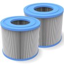 Avenli Nice felfújható jakuzzi barna rattan hatású 204x70cm