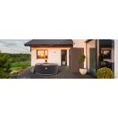 Avenli London felfújható jakuzzi fekete színű 165x70cm