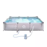   Avenli Frame medenceszett téglalap alakú szürke 300x207x66cm