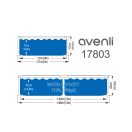 Avenli Frame mendence téglalap alakú kék 228x159x42cm kor:4+év