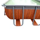 Avenli Frame Plus medenceszett téglalap alakú fa minta 540x250x100cm