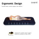 Avenli Single felfújható vendégágy sötétkék 191x73x22cm