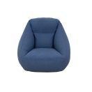 Avenli felfújható fotel kék 92x92x74cm