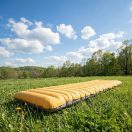 Avenli Single csúszásmentes felfújható kempingágy TPU bevonatú beépített lábpumpával 200x70x20cm