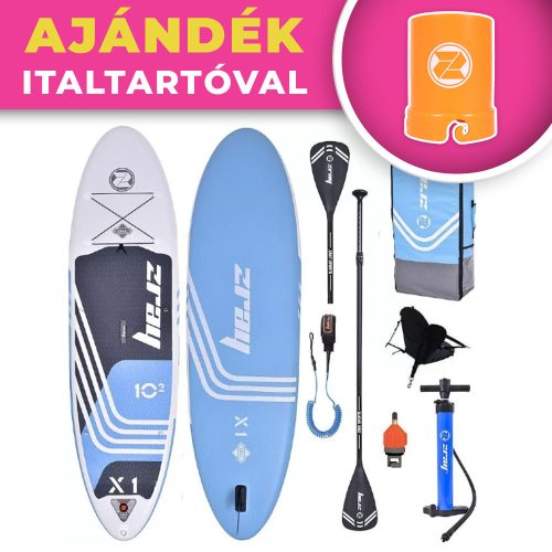 Zray felfújható SUP X-Rider 1 kajaküléssel és kajakevezővel 310x81x15cm 125kg teherbírás