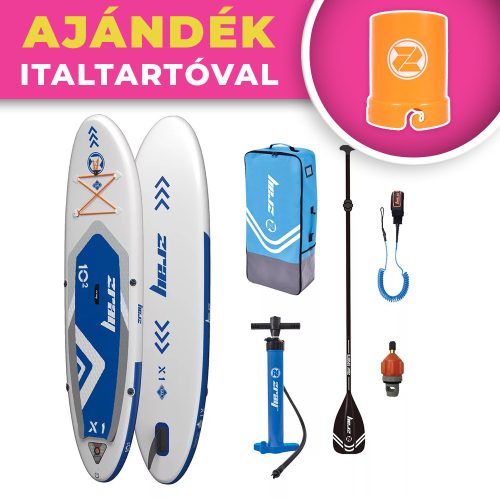 Zray felfújható SUP X-Rider 1 kajakká alakítható 310x81x15cm 125kg teherbírás