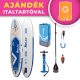 Zray felfújható SUP X-Rider 1 kajakká alakítható 310x81x15cm 125kg teherbírás