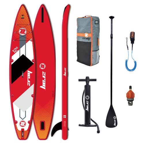 Zray felfújható SUP R1 Racing kajakká alakítható 381x76x15cm 157kg teherbírás