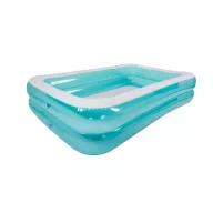   SunClub nagy gyerekmedence téglalap alakú zöld 228x148x47cm kor:6+év