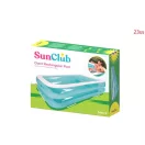 SunClub nagy gyerekmedence téglalap alakú zöld 228x148x47cm kor:6+év