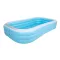 SunClub nagy gyerekmedence téglalap alakú kék 305x183x56cm