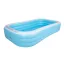SunClub nagy gyerekmedence téglalap alakú kék 305x183x56cm