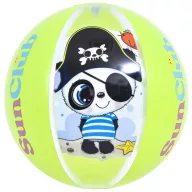 SunClub felfújható strandlabda Panda zöld 40cm