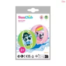 SunClub felfújható strandlabda Panda zöld 40cm