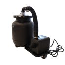 Super Black EZ Clean 200 medence szűrő, 3 m3/óra + ajándék Aqualoon szűrőgolyó