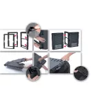 Prosperplast Compogreen komposztáló fekete 71,9x71,9x82,6cm