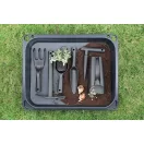 Prosperplast Respana Gardening Tools Set kerti szerszám szett fekete