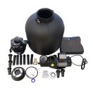 Super Black 500 Plus homokszűrős vízforgató időzítővel, 8 m3/óra