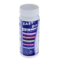   Water ID 5-in-1 vízelemző tesztcsík Cl/pH/Alk/TH/CYS mérésére