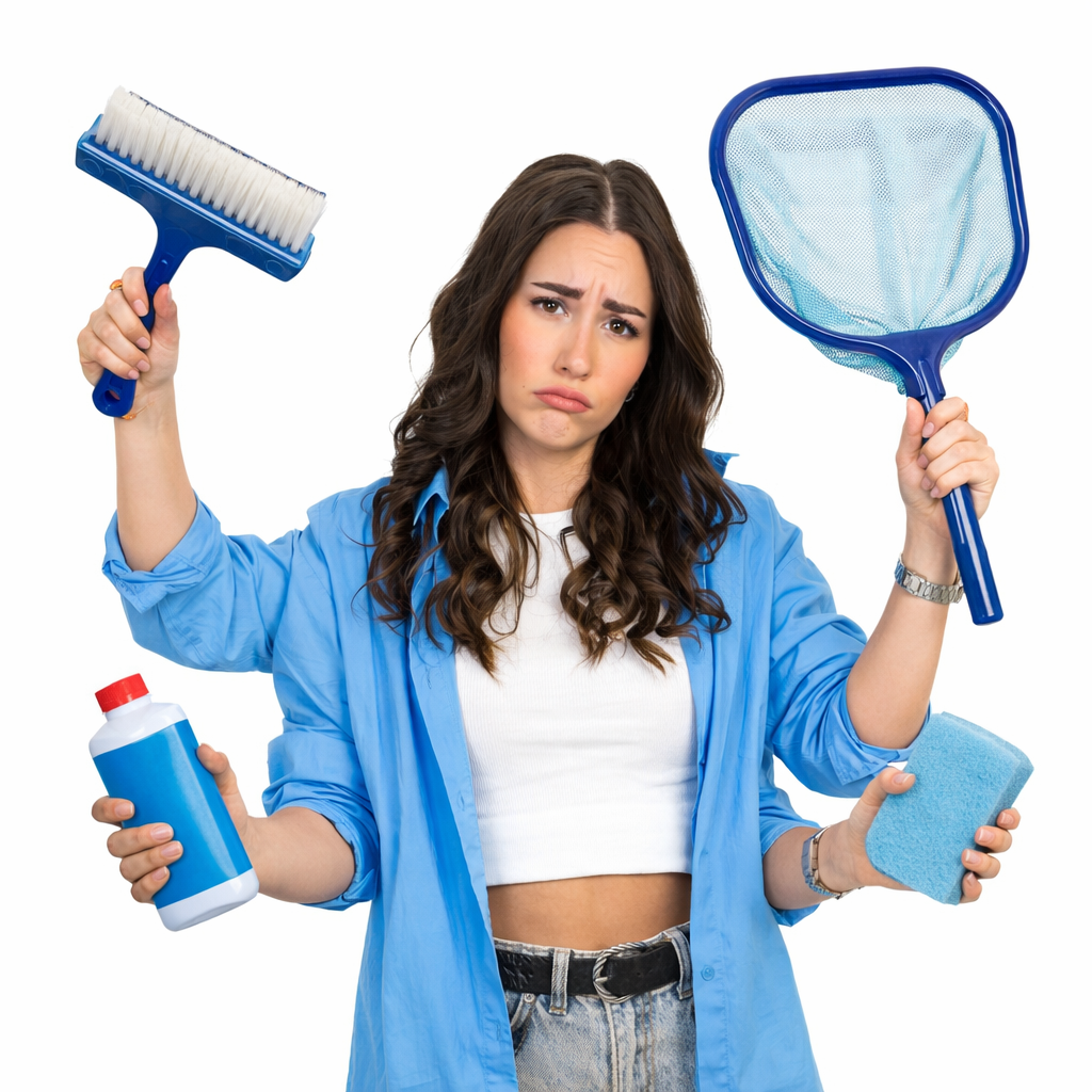 Hogyan tartsuk karban a medencénket? Medence tisztítás lépésről-lépésre.